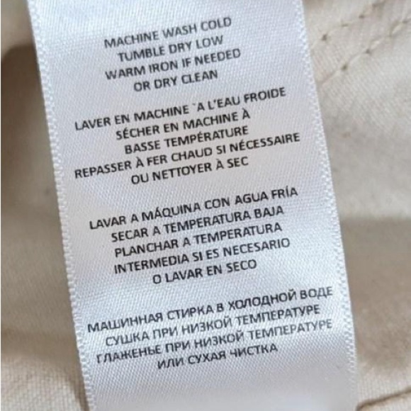 Re/Done 70’s pocket high rise wide leg jeans rinsed birch color NWOT - Picture 7 of 7